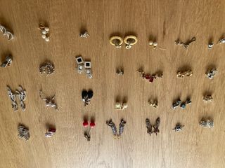 Conjunto bisutería 76 piezas:gargantillas,collares