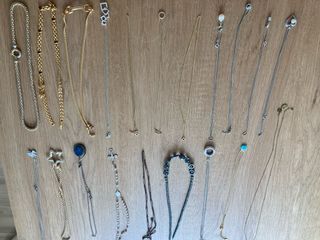 Conjunto bisutería 76 piezas:gargantillas,collares