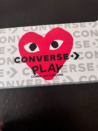converse play comme des garçons