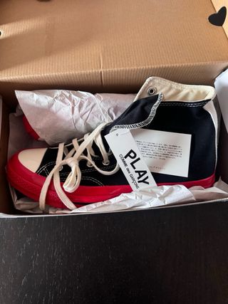 converse play comme des garçons