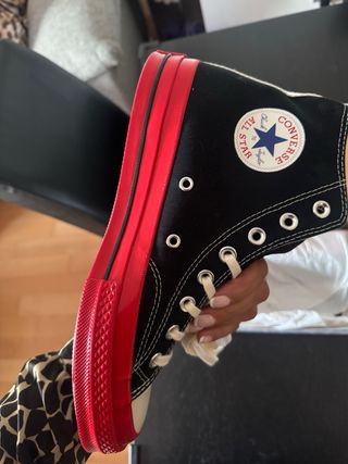 converse play comme des garçons