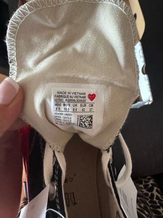 converse play comme des garçons