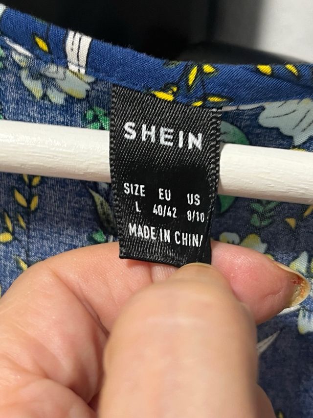 Vestido estampado. T/L