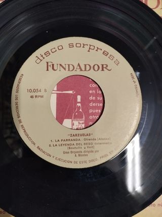 Disco antiguo de Funddor