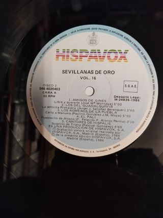 Discos de sevillanas