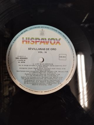Discos de sevillanas