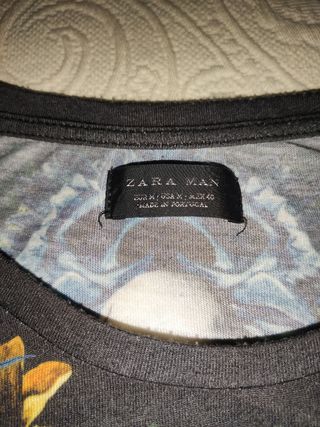 Camiseta Zara Estampado