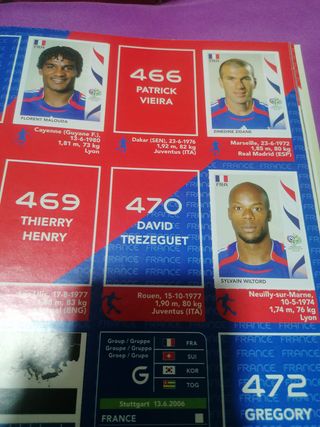 Álbum Mundial Alemania 2006 Panini.