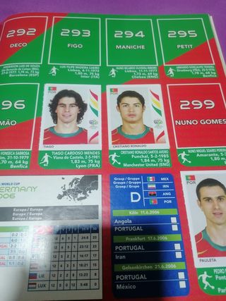 Álbum Mundial Alemania 2006 Panini.