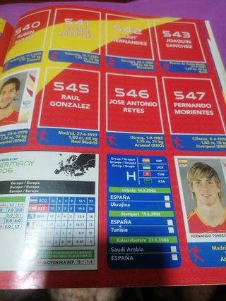 Álbum Mundial Alemania 2006 Panini.
