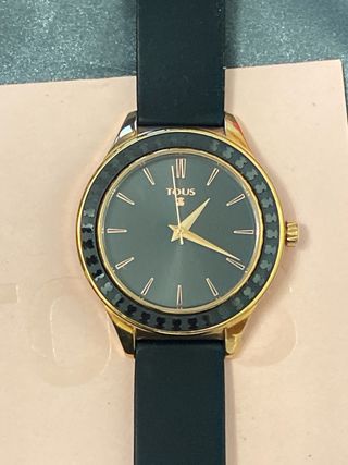 RELOJ ANALÓGICO TOUS DORADO/NEGRO