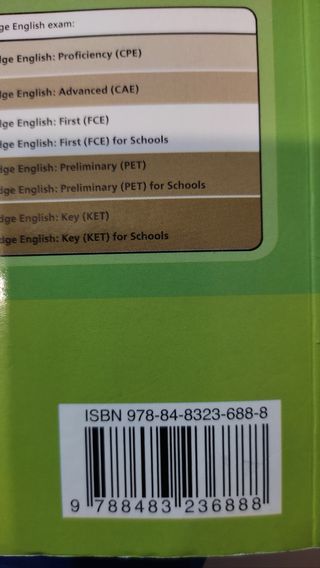 Libro inglés Cambridge B2