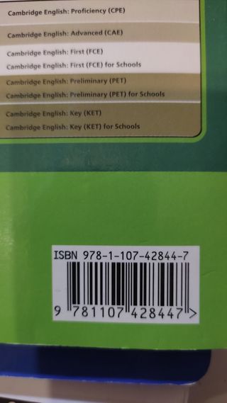 Libro inglés Cambridge. Compact First