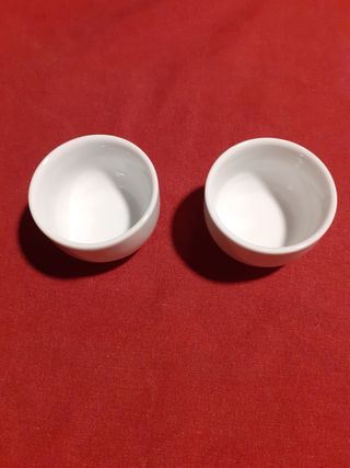 2 ciotoline Le Coque porcelaine
