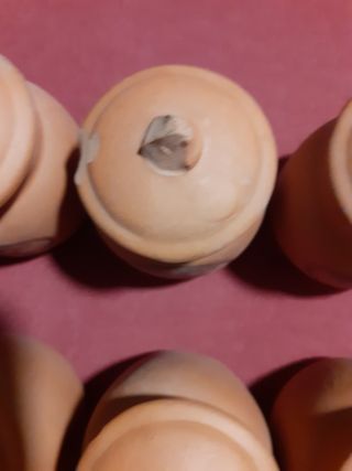 8 vasetti portaspezie in terracotta