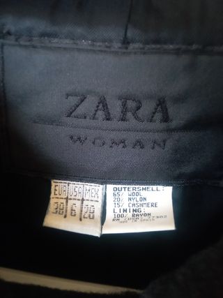 Abrigo de Zara 