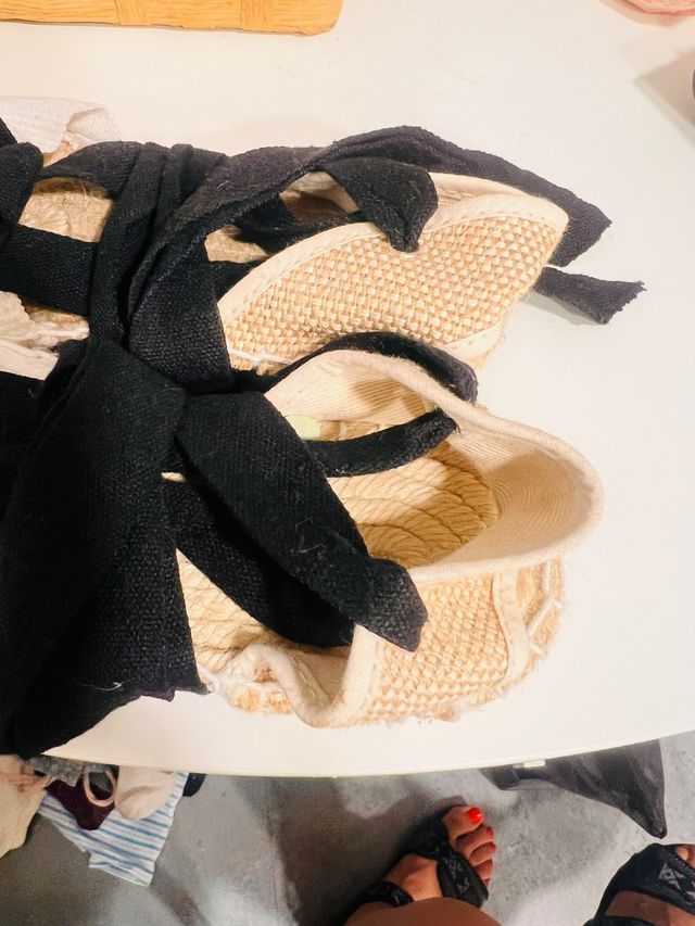 Esparteña niña feria