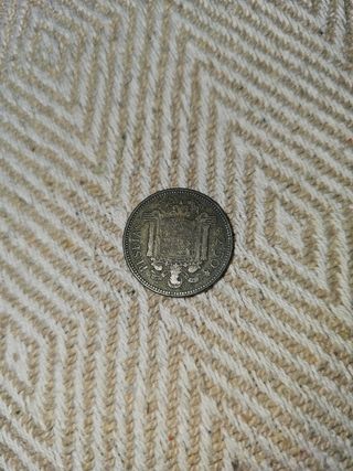 Moneda 2,50 pesetas Franco de 1953