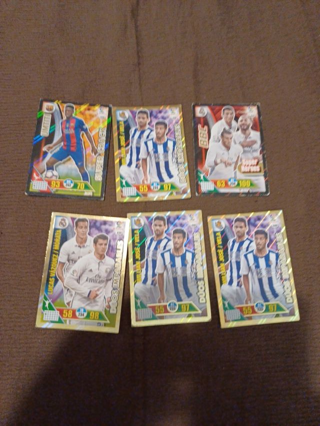 Lote cromos adrenalyn 2016/2017