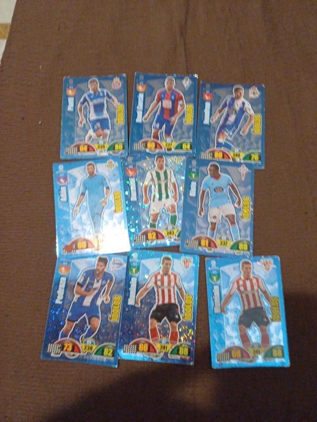 Lote cromos adrenalyn 2017/2018