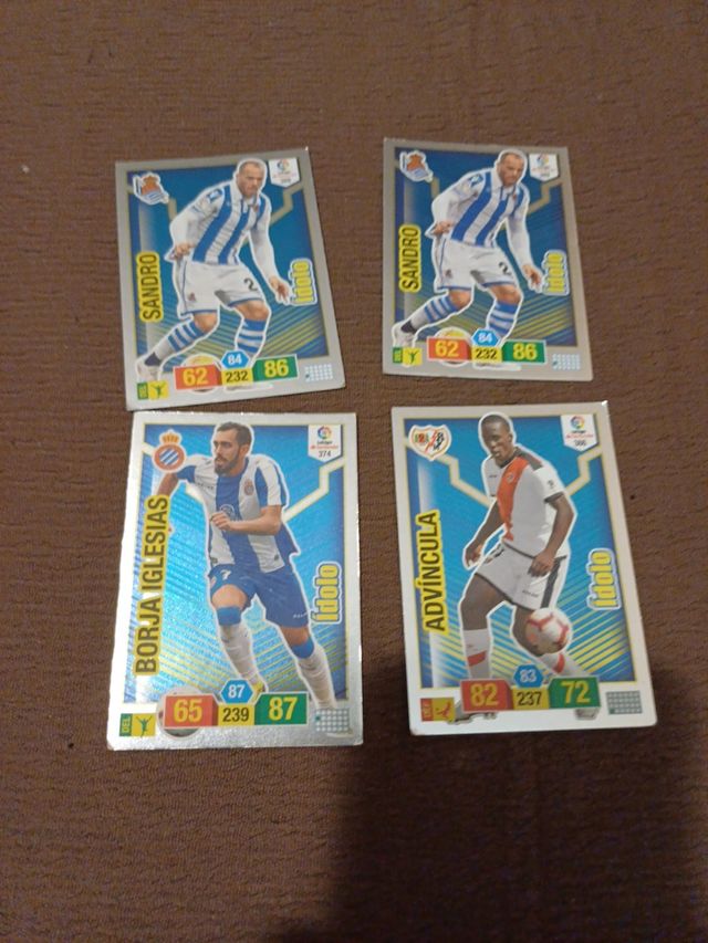 Lote cromos adrenalyn 2018/2019