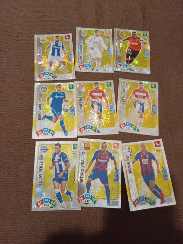 Lote cromos adrenalyn 2019/2020