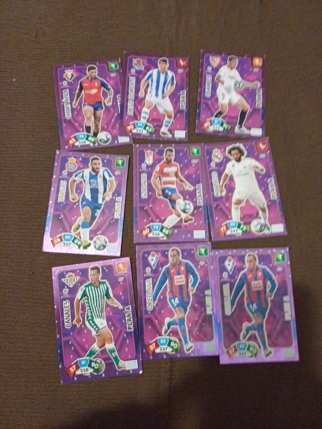 Lote cromos adrenalyn 2019/2020