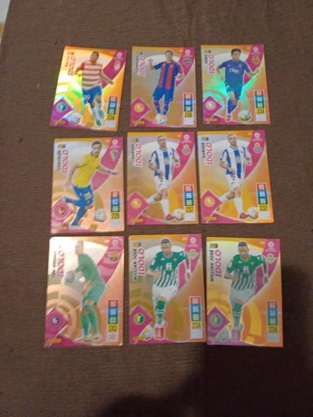 Lote cromos adrenalyn 2021/2022