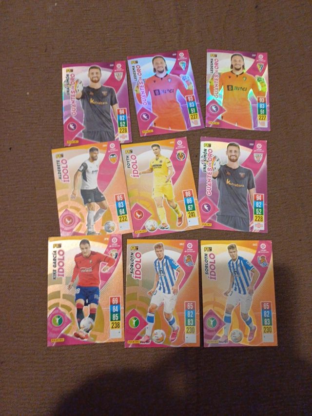 Lote cromos adrenalyn 2021/2022