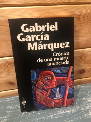 Cronica
de una muerte anunciada! Garcia marquez