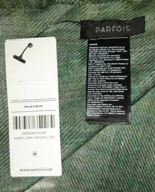 REBAJA PAÑUELO PARFOIS BLANCO/VERDE/MARRÓN NUEVO