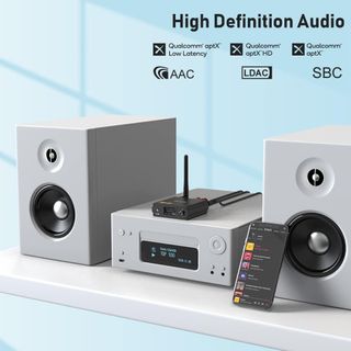 Adaptador de Audio HiFi Bluetooth 5.1 LDAC