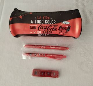 Estuche escolar 
Cocacola 