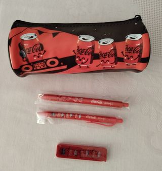 Estuche escolar 
Cocacola 