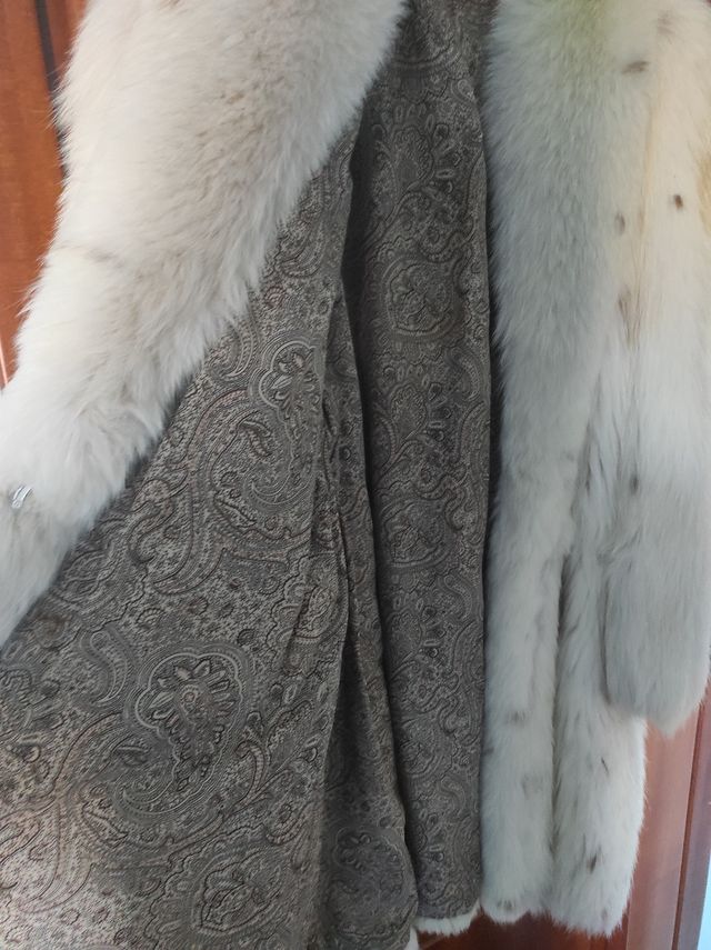 Pelliccia in volpe linciata