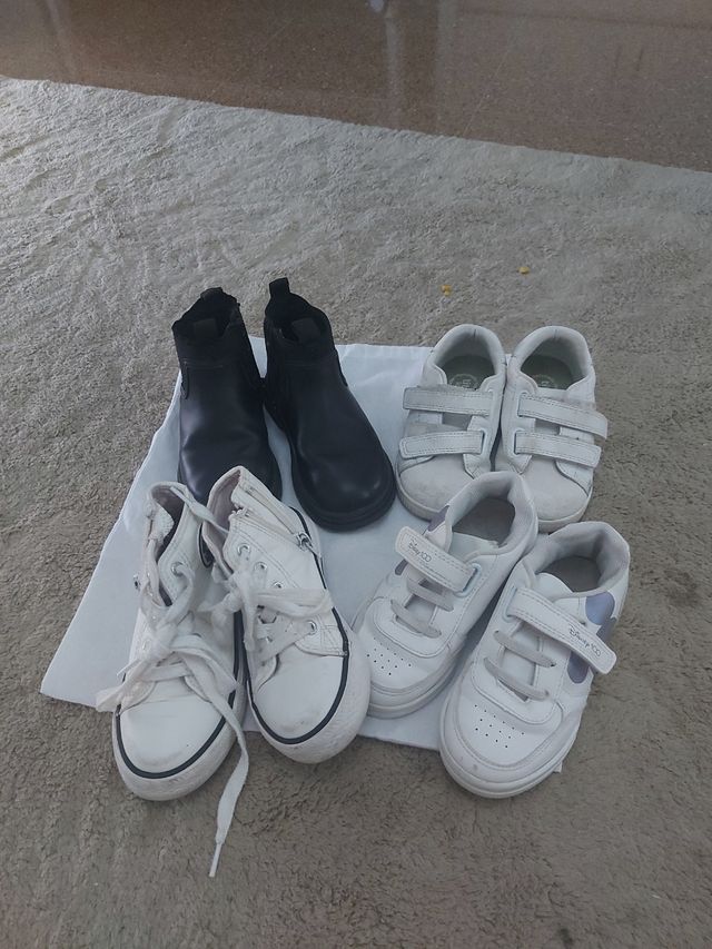 Lote zapatos niña
