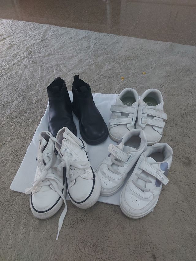 Lote zapatos niña