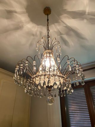 Lampadario in cristallo