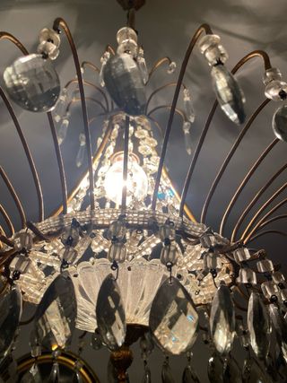 Lampadario in cristallo