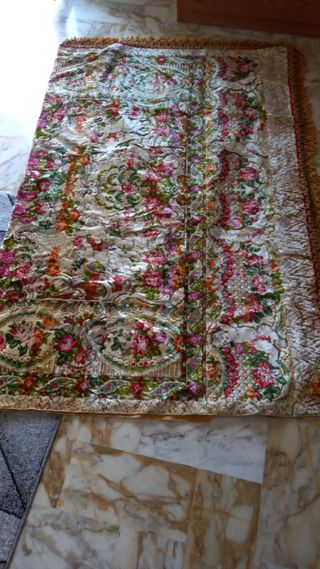 Coperta di velluto matrimoniale 2x260