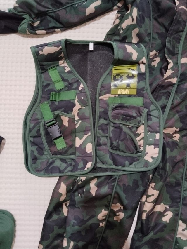 Disfraz militar niño