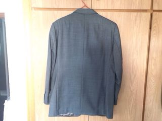Traje caballero gris