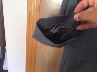 Traje caballero gris