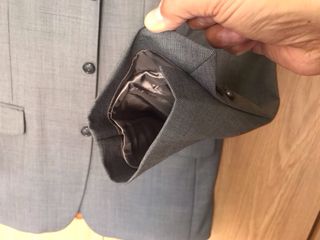 Traje caballero gris