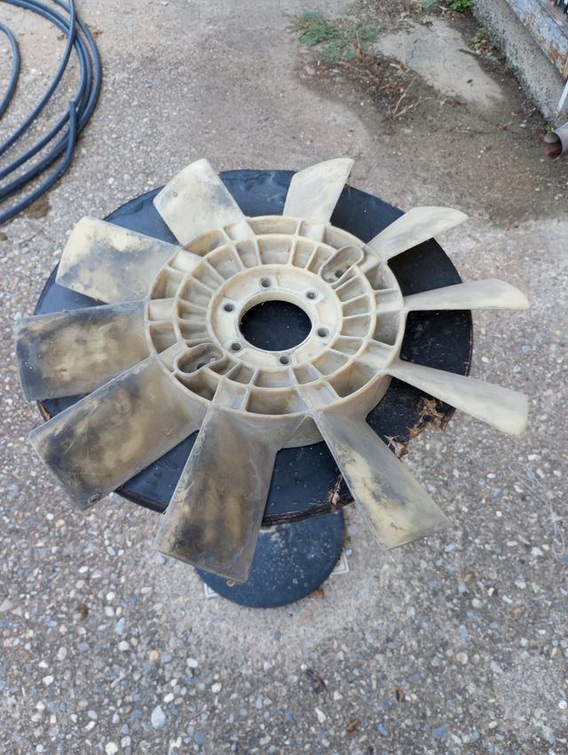 Ventola di plastica a dieci pale