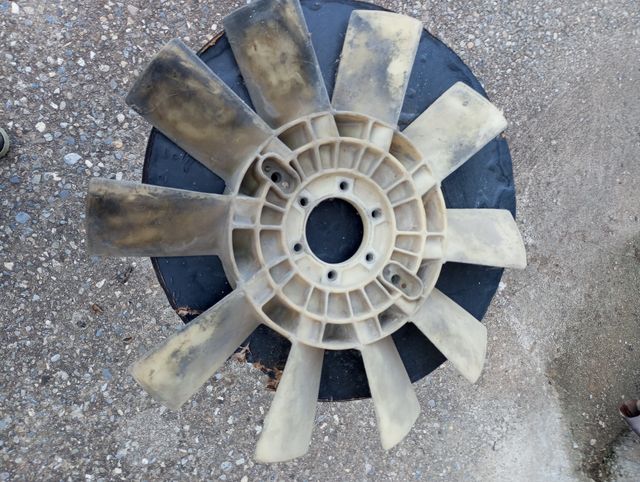 Ventola di plastica a dieci pale