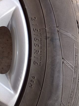 Ruedas volkswagen tiguan llantas y neumáticos