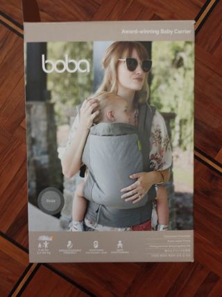 Mochila BOBA porteo de bebé