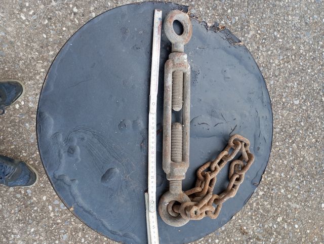 Tirante doppio occhio regolabile 44/60