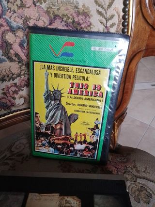 La locura americana vhs